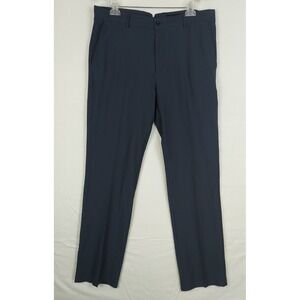 DUNNING Golf Pants Mens 35 Performance Stretch Navy‎ Blue Size 37x32.5 Athletic